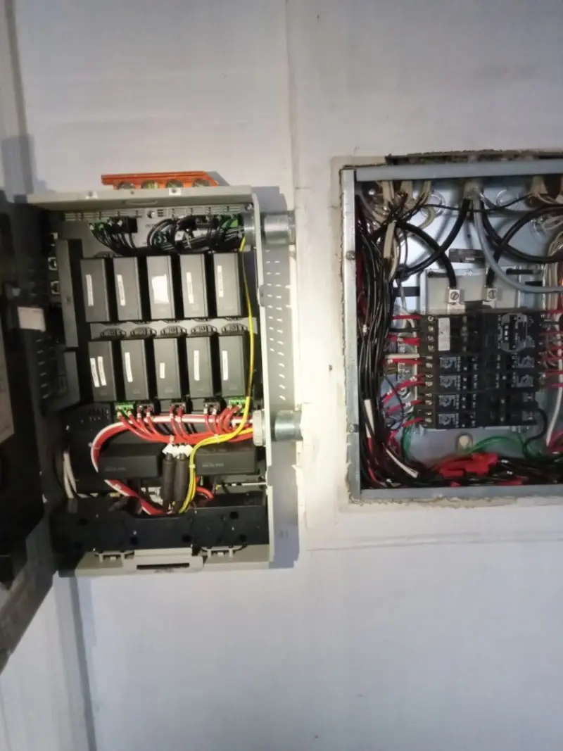 Electrical panel upgrade completed for Electrical Inspection in Peppermill Village